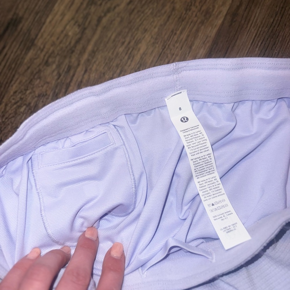 NWT Lululemon Swiftly Relaxed Mid-Rise Short 3" - Picture 6 of 7